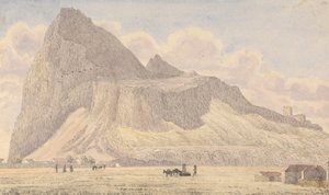 La Rocca di Gibilterra, dalla Sala di Guardia del Fronte Nord da George Lothian Hall