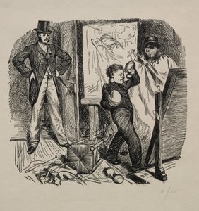 Un Kettledrum a Mayfair, 1862 da George Louis Palmella Busson Du Maurier