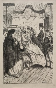 Gioielli - Alla Grande Esposizione, 1862 da George Louis Palmella Busson Du Maurier