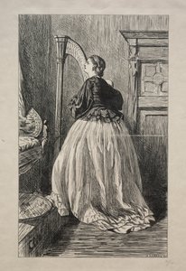 O canta di nuovo quella semplice canzone, 1862 da George Louis Palmella Busson Du Maurier
