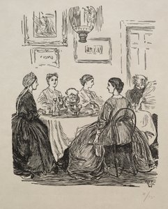La domanda annuale - Dove andiamo? da George Louis Palmella Busson Du Maurier