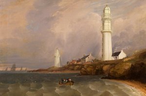 Fari - West Lights, Tayport, c.1840 da George McGillivray