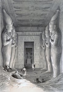 Interno del Grande Tempio, Abu Simbel da George Moore