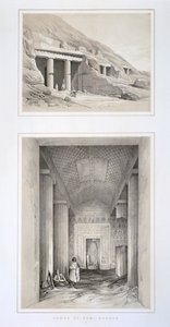 Tombe di Beni-Hassan, Egitto, XIX secolo da George Moore