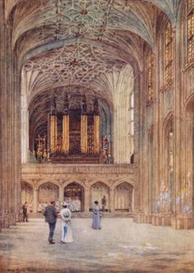 La navata della Cappella di San Giorgio da George Moore Henton