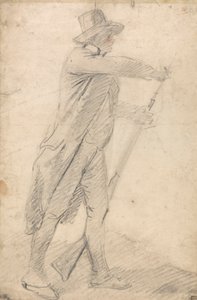 Un cacciatore che carica il suo fucile da George Morland