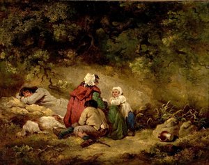 Accampamento zingaro da George Morland