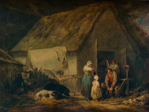 Mattina, preparativi per il mercato, 1791 da George Morland