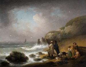 Caccia agli Uccelli Marini, 1795 da George Morland