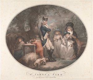 St. James Park da George Morland