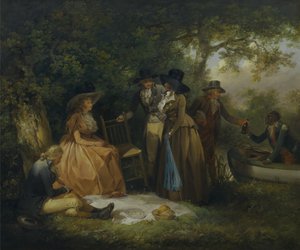 La cena dei pescatori da George Morland