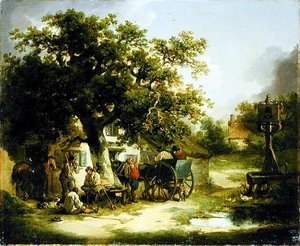 La locanda Bell, Kilburn da George Morland