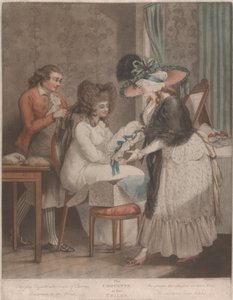 La civetta alla sua toilette da George Morland