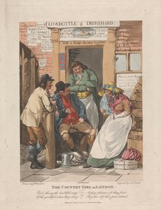 La ragazza di campagna a Londra da George Morland