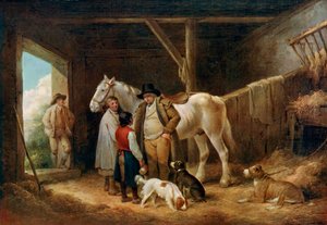 Il conteggio, c1783-1804, 1912 da George Morland