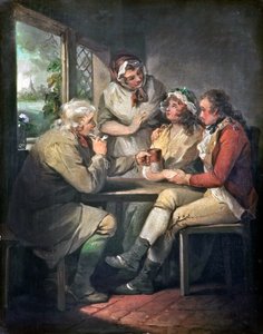 Il ritorno del soldato, 1790 circa (olio su tela)