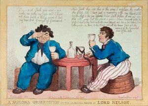 Osservazione di un marinaio sulla morte lamentata di Lord Nelson
