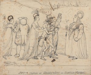 Spie Catturate a Greenwich il Lunedì di Pasqua da George Moutard Woodward