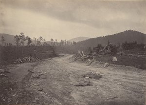 Buzzard Roost, Georgia, 1860s da George N. Barnard