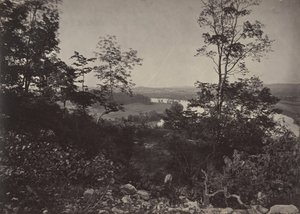Valle di Chattanooga da Lookout Mountain da George N. Barnard