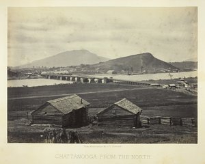 Chattanooga dal Nord, 1864 da George N. Barnard