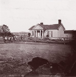 Ufficio del capo commissario, Chattanooga, ca. 1864 da George N. Barnard