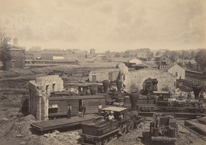 Città di Atlanta, Georgia No. 1, 1860s da George N. Barnard