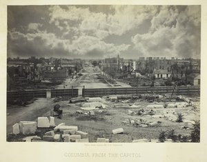 Columbia dal Campidoglio, 1866 da George N. Barnard