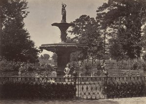 Fontana, Savannah, Georgia, 1860s da George N. Barnard