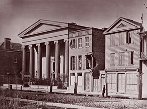 Hibernian Hall, Charleston, ca. 1864