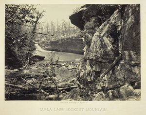 Lago Lu-La Montagna panoramica da George N. Barnard