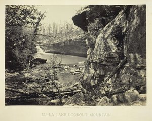 Lu-La Lake Lookout Mountain da George N. Barnard