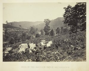Passo nella catena dei procioni, Whiteside n. 2 da George N. Barnard