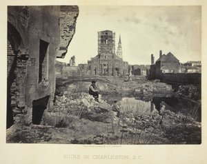 Rovine a Charleston, S.C., 1865-66 da George N. Barnard