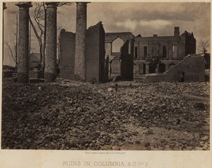 Rovine a Columbia, S.C. n. 2 da George N. Barnard