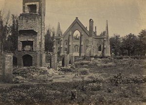 Rovine a Columbia, Carolina del Sud da George N. Barnard