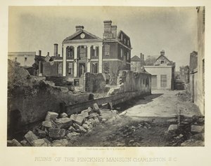 Rovine della Pinckney Mansion, Charleston, S.C.