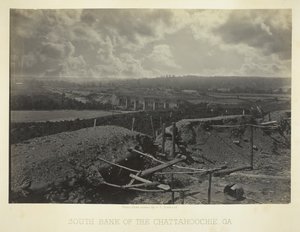 Sponda sud del Chattahoochie, Ga., 1866 da George N. Barnard