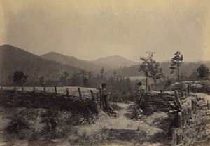 Il passo di Allatoona, Georgia da George N. Barnard