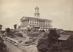 Il Campidoglio, Nashville, Tennessee da George N. Barnard
