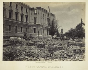 Il Nuovo Campidoglio, Columbia, SC da George N. Barnard