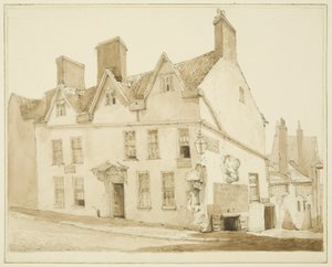 Angolo di Pipe Lane e Frogmore Street da George Orleans Delamotte