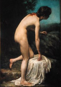 La bagnante