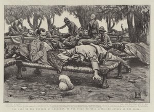 La cura dei feriti a Omdurman, nell