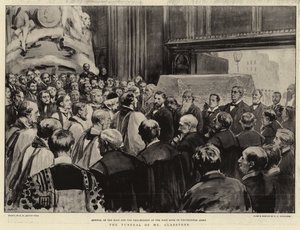 Il funerale di Mr Gladstone da George Percy Jacomb Hood
