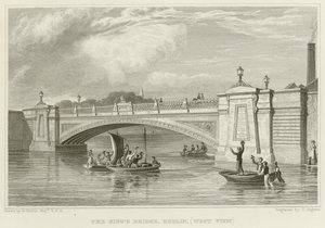 Il Ponte del Re a Dublino da George Petrie
