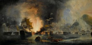 La battaglia di Navarino, 20 ottobre 1827