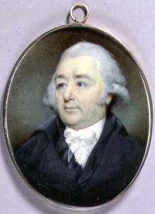 Ritratto miniatura di John Flaxman, c.1798