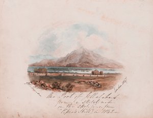 Il Forte di Jellalabad da uno schizzo fatto sul posto nel 1842 da George Powell Thomas