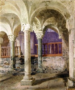 Cripta di San Nicola Giornico, Canton Ticino, Svizzera